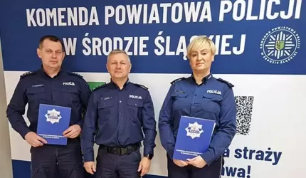 Nowy zastępca Naczelnika Wydziału Kryminalnego w średzkiej Komendzie Policji