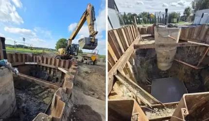 Modernizacja tłoczni ścieków w Mrozowie