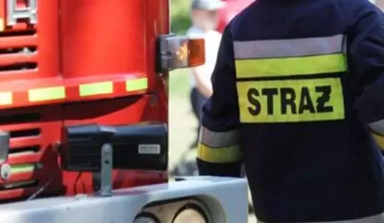 Pożar wersalki i kontener w ogniu (raport straży pożarnej)