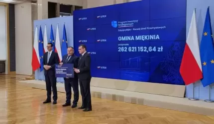 Ponad 262 mln zł dla Gminy Miękinia! To największe dofinansowanie w Polsce