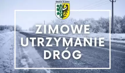 Zimowe utrzymanie dróg na terenie Gminy Środa Śląska