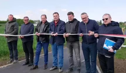 Ścieżka rowerowa relacji Chomiąża - Malczyce oficjalnie otwarta!