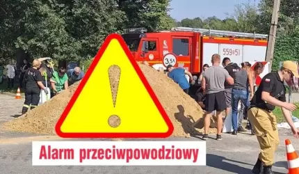 Alarm przeciwpowodziowy na terenie Gminy Malczyce!