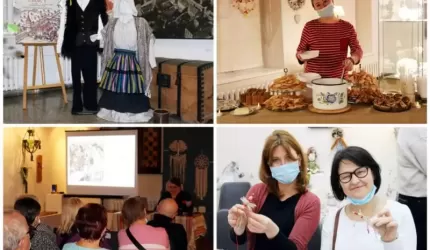 Zapustowy wykład, warsztaty i poczęstunek