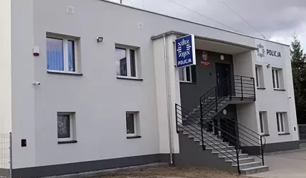 Posterunek Policji w Miękini w nowej odsłonie