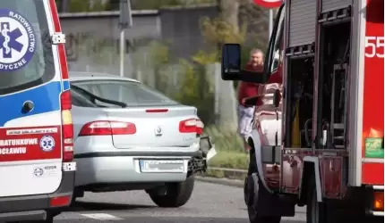 Wypadek - poszkodowane 3 kobiety