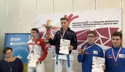1 miejsce dla Bartka Babińskiego na Mistrzostwach Polskiej Unii Karate