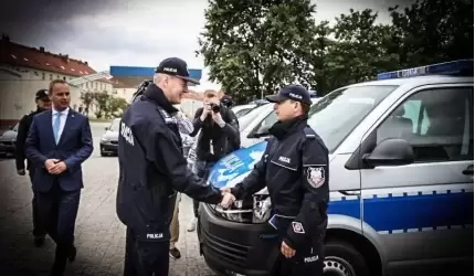 Nowe radiowozy trafią również do Komendy Powiatowej Policji w Środzie Śląskiej