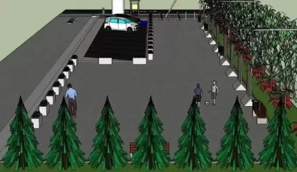 Co będzie w miejscu garaży przy malczyckiej poczcie?