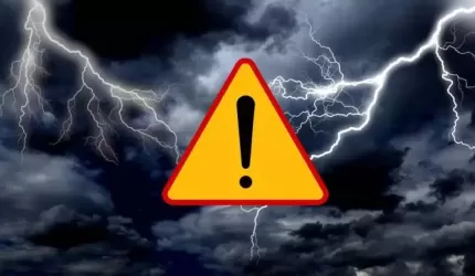 Burze, silne opady deszczu, wiatr i grad!