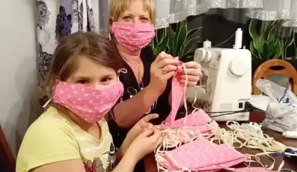 W gminie Udanin rozpoczęto akcję #maseczkadlamieszkanca