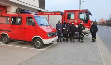 Nowo pozyskany samochód posłuży mieszkańcom i strażakom