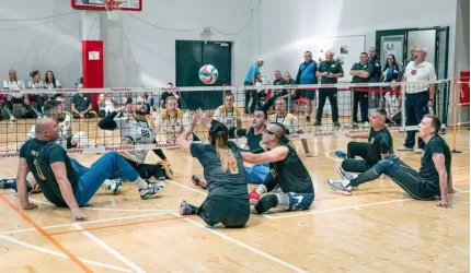 Turniej Mistrzostw Polski w piłce siatkowej na siedząco (05-09-2021)