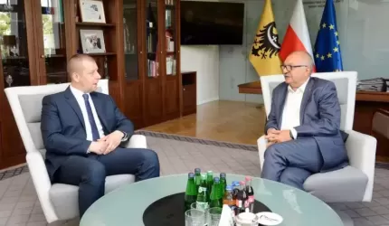 Marcin Matyja spotkał się z marszałkiem województwa