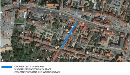 Prace na ul. Świdnickiej ruszają 1 lipca - możliwe utrudnienia w ruchu!