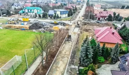 Drogowe inwestycje na terenie Gminy Miękinia w toku