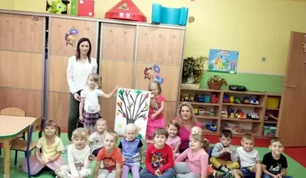 Dzień Drzewa w Przedszkolu Publicznym nr 1 w Środzie Śląskiej