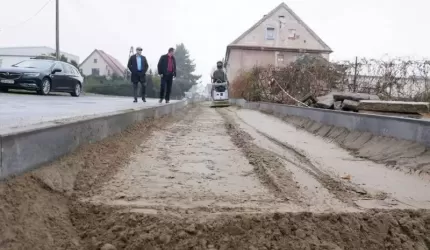 Trwa przebudowa drogi powiatowej Zabłoto - Jakubkowice