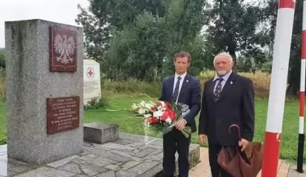 Władze gminy Malczyce złożyły hołd ofiarom II wojny światowej