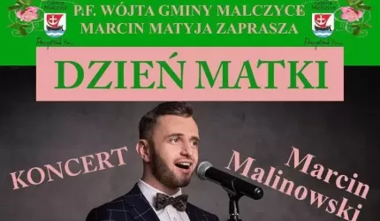 Koncert w GOK Malczyce z okazji Dnia Matki