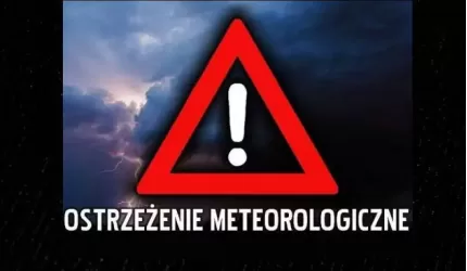 Burze z gradem i silny wiatr!