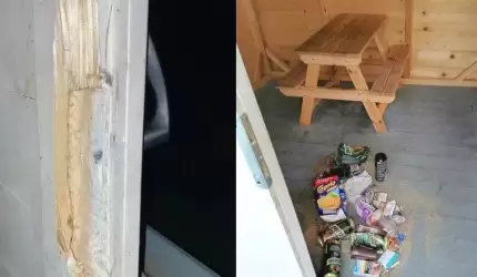 Zdewastowany teren placu zabaw w Komornikach. Dlaczego policja umorzyła śledztwo?