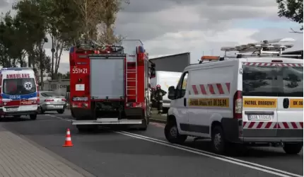 Wypadek i kolizje. W sumie 6 wezwań służb jednego dnia