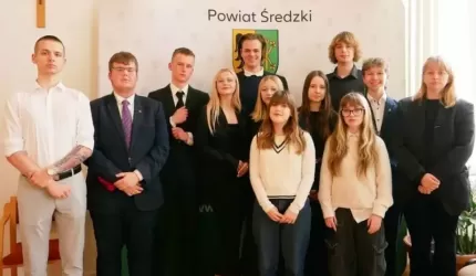 Obrady Młodzieżowej Rady Powiatu Średzkiego