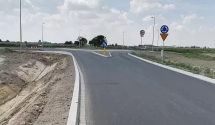Nowe rondo w powiecie
