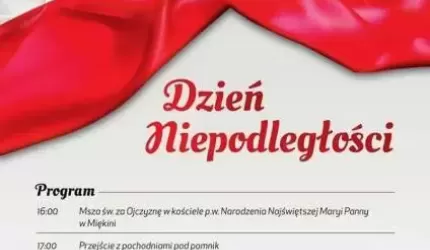 Obchody Święta  Niepodległości w Miękini