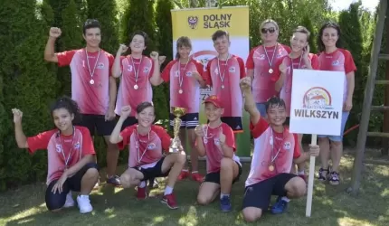 Mistrzowskie rozgrywki w ogrodzie pani sołtys