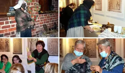 Dziady Jesienne i dziadowska uczta w średzkim muzeum