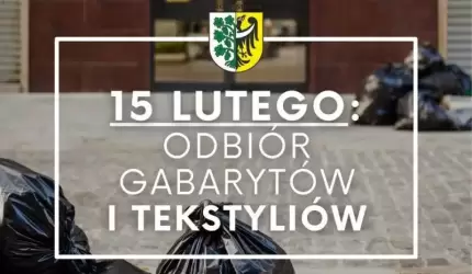 Odbiór odpadów wielkogabarytowych i tekstylnych w gminie Środa Śląska
