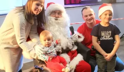 Św. Mikołaj ponownie odwiedził GOK Malczyce