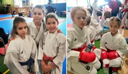 Młodzi karatecy z Lutyni spisali się na medal!