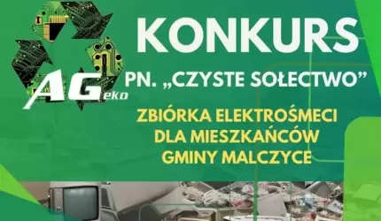 „Czyste Sołectwo” - konkurs dla mieszkańców Gminy Malczyce