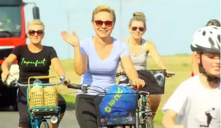 Jak zakończenie lata na rowerze - to tylko w gminie Udanin