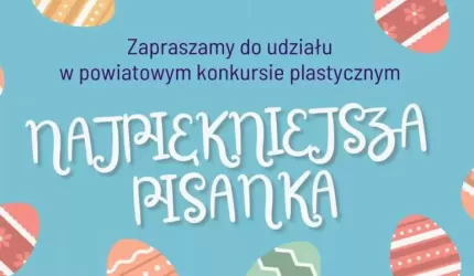 Powiatowy konkurs na najpiękniejszą pisankę
