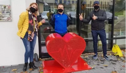 Przy Centrum Kultury Alternatywnej stanęło serce wsparcia