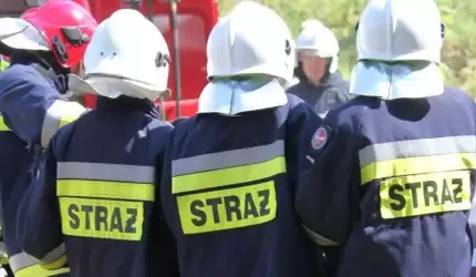 Pożary i wypadek (z raportu strażaków)