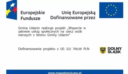Nowy projekt dla mieszkańców Gminy Udanin