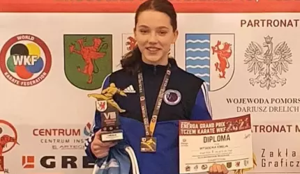 Sukcesy średzkich karateków. Emilia Wysocka 2. na świecie w najnowszym rankingu E-Tournament Sportdaty!
