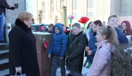 Tak wczoraj witano wiosnę w Udaninie