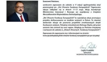 Dni otwarte funduszy europejskich