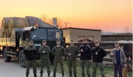 Wojska Obrony Terytorialnej włączyły się w pomoc dla zwierząt – pomóż i TY!