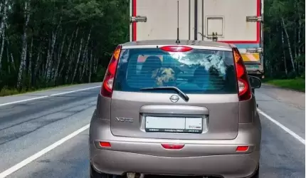 Uwaga kierowcy! Korek na drodze krajowej