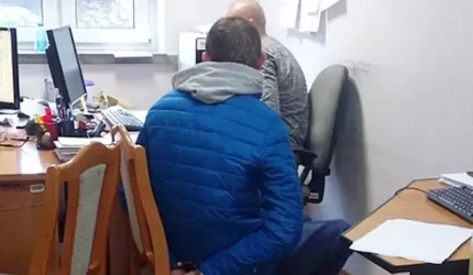 Przestępcy w rękach policji