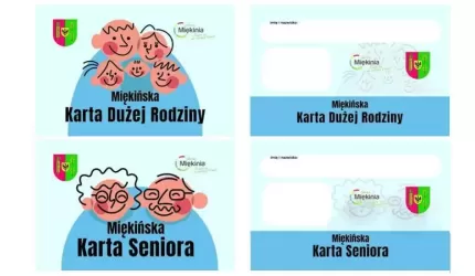 15-letni Jakub zwycięzcą konkursu na projekt miękińskich kart dla rodzin i seniorów