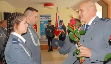 Jubileuszowe obchody Święta Policji w Komendzie Powiatowej w Środzie Śląskiej