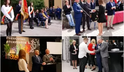 Powiatowe szkoły pożegnały maturzystów